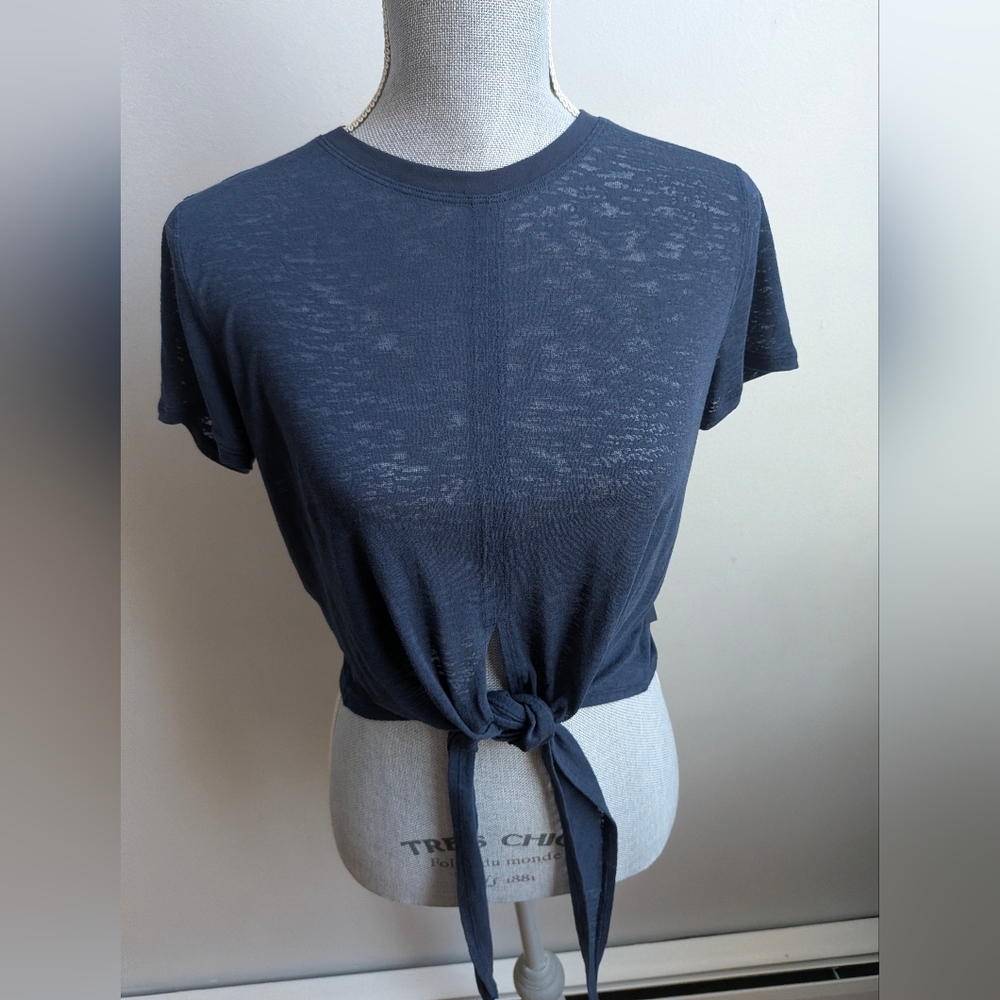 Lululemon Tie-Waist Breathable Short-Sleeve Shirt - Picture 2 of 11